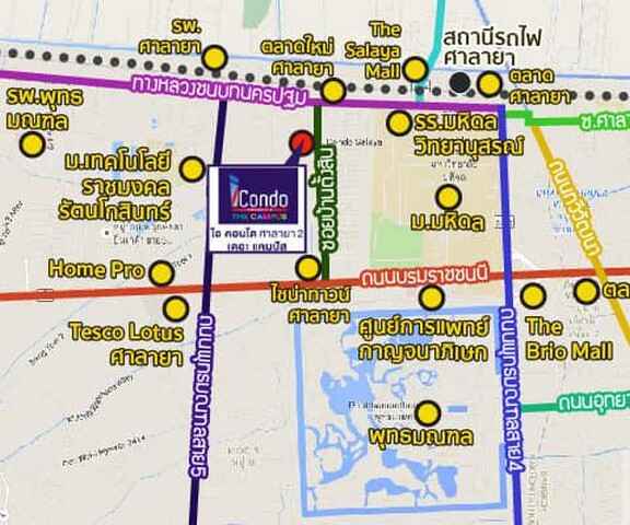 รูปภาพห้อง ไอคอนโด ศาลายา 2 เดอะ แคมปัส